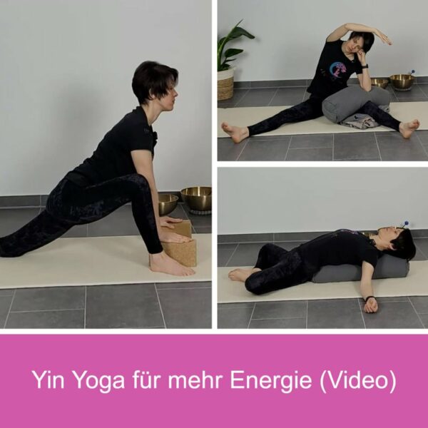 Yin Yoga für mehr Energie (Full HD Video, 1:07h)