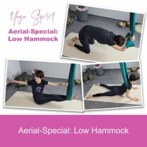 Aerial-Yoga-Special: Low Hammock im Yoga Spirit Drebber